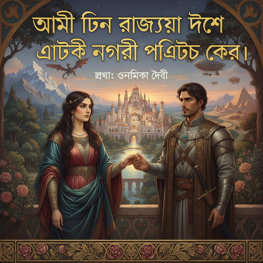 আমি তিন রাজ্যের দেশে একটি নগরী প্রতিষ্ঠা করি।