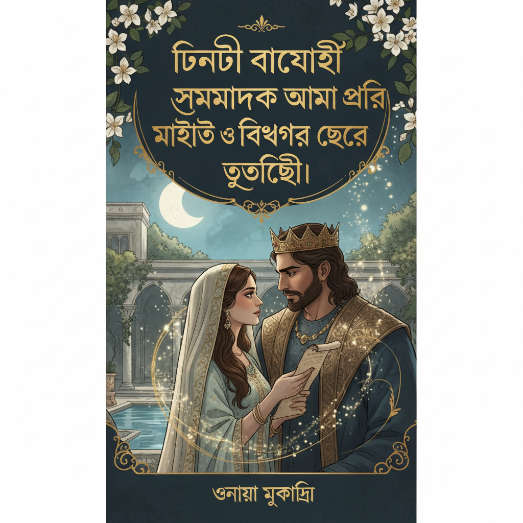 তিনটি বাক্যেই সম্রাটকে আমার প্রতি মোহিত ও বিভোর করে তুলেছি।