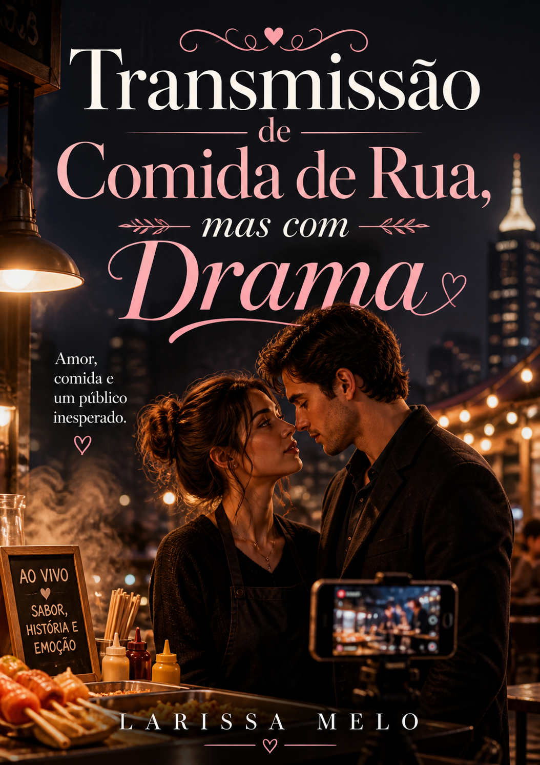 Transmissão de Comida de Rua, mas com Drama