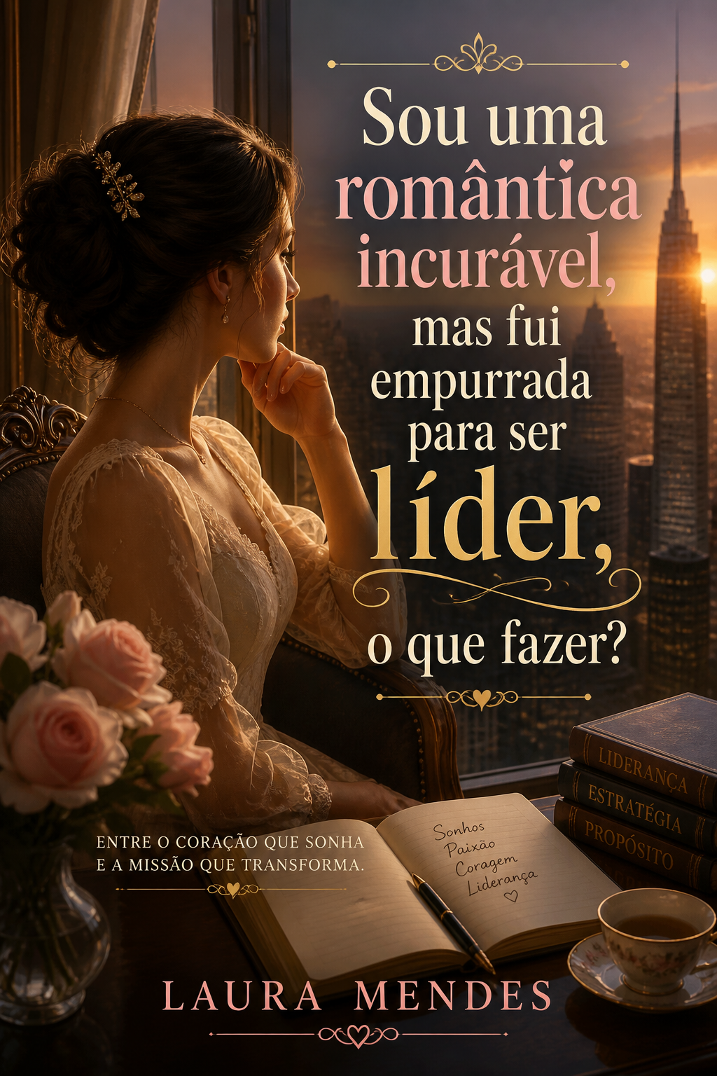 Sou uma romântica incurável, mas fui empurrada para ser líder, o que fazer?